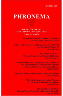 Phronema Volume 31, Number 2, 2016